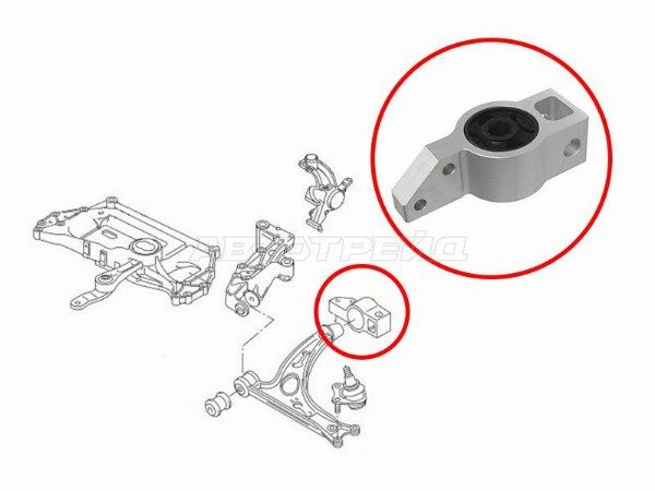 Сайлентблок Audi A3