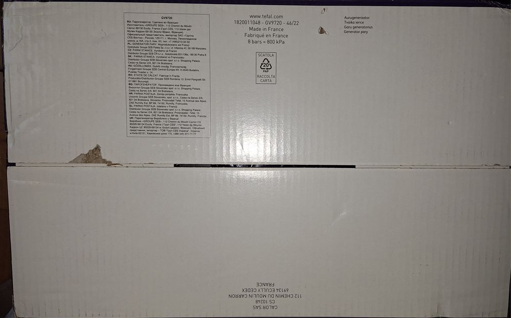 Statie de calcat cu boiler de inalta presiune Tefal Pro Express Ultima