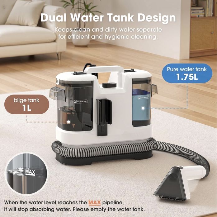 Lubluelu Upholstery Cleaner Model: V6