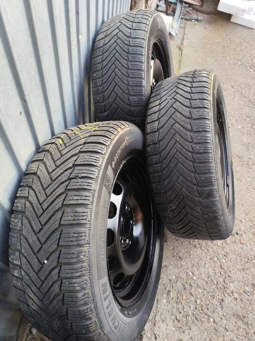 Jante roti 5×112 R16 Passat b8 B7 B6 Touran Sharan Seat Skoda anvelope 215 60 R16 iarna Michelin