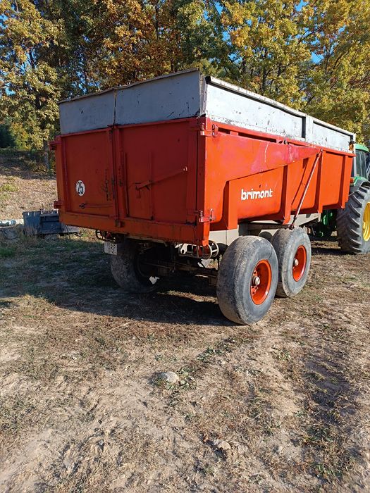 Remorcă agricolă basculantă Brimont 12t tone basculabila