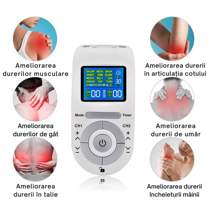 Aparat De Masaj Cu Electrostimulare (EMS), NOU