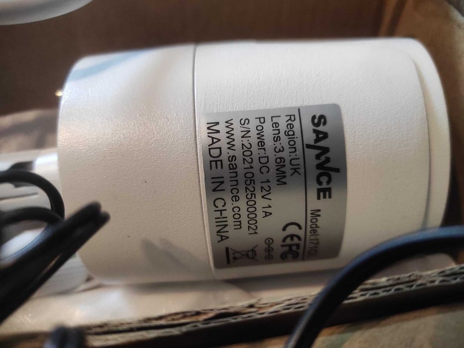 Нови охранителни  камери SANNCE 5MP (2880 X 1620) HD WiFi управление.