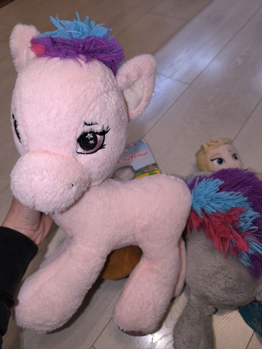 Голям лот нови  играчки Пъзел книжка,Елза,Скай,Пони