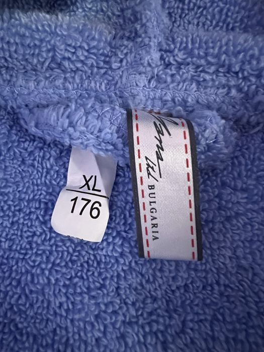 Мъжки халат за баня Yana, син