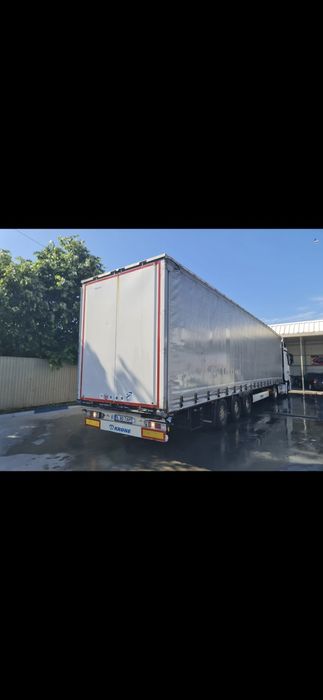 Vand Mercedes Actros 1842 Mega  si Krone 2015 Mega