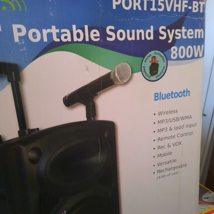 Boxa activa ibiza sound 800w