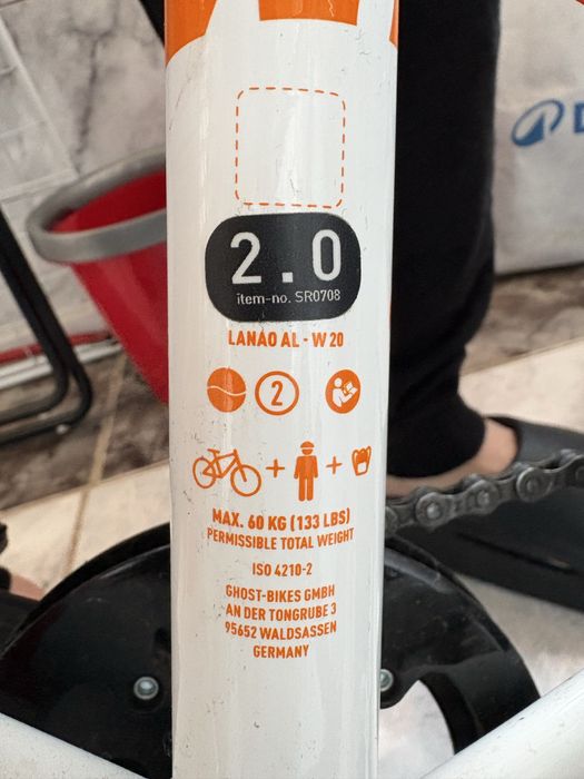 Bicicleta copii Ghost roti pe 20