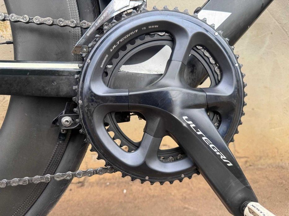 Bicicleta triatlon Canyon Speedmax CF SLX8 Di2+wattmetru+roți extra