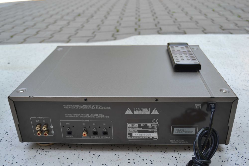 Minidisc Denon DMD-1600AL cu telecomanda