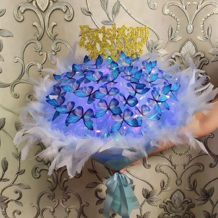 Trenddagi kapalakli buketlar