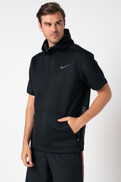 Nike фитнес тениска Dri-Fit с качулка