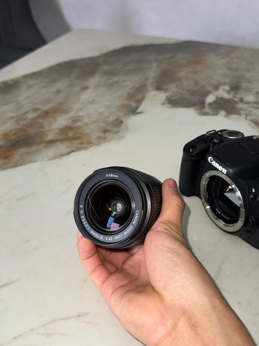 Canon EOS 600d canon 18–55mm