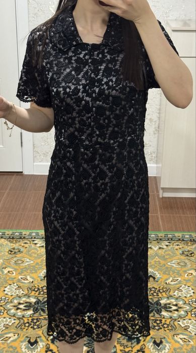 Платье черная для корпоратива