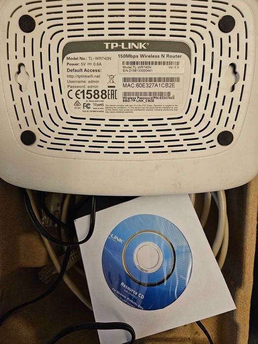 Рутери TP-Link TL-WR740N  и  Comtrend CT-5367