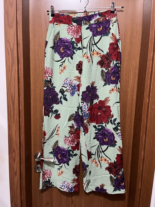 Панталон на цветя H&M