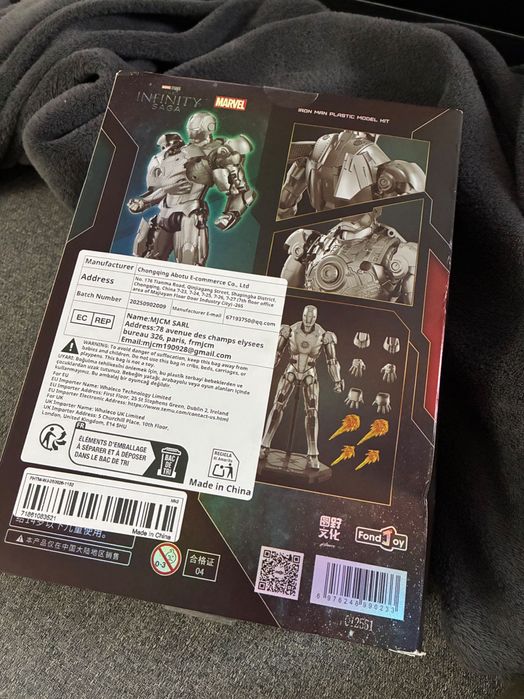 Сглобяема фигура Iron man, Green goblin, wolverine