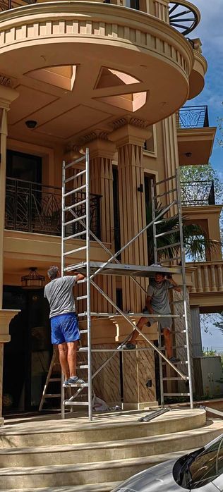 Мобилни алуминиеви скелета под наем - Размери по ваш избор!