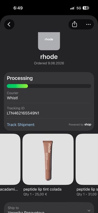 Rhode Lip Tint Colada
