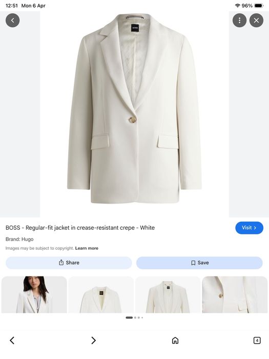 Hugo Boss-оригинално сако блейзър 42л