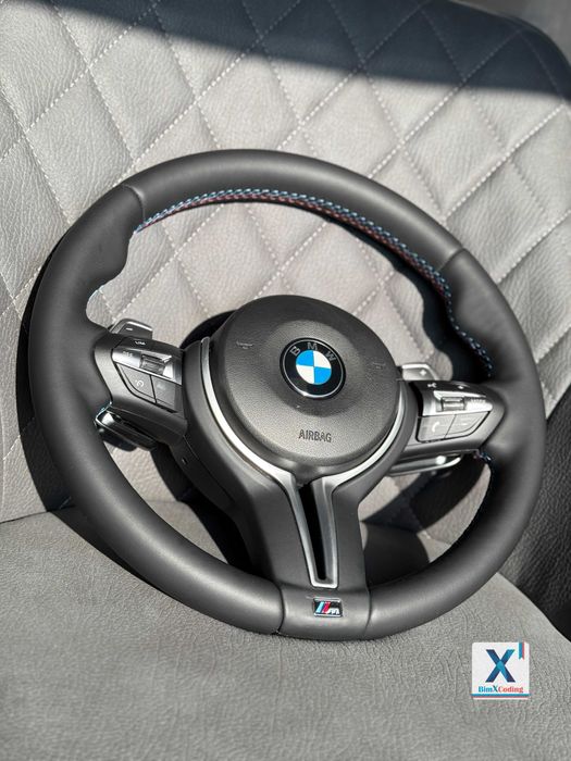 Volan BMW M Sport cu padele F20 F2X F30 F3X F15 F16 F25 M2 M3 M4