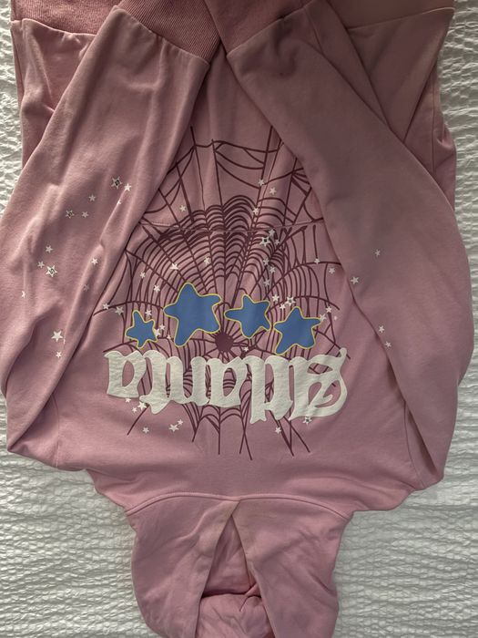Spider Atlanta hoodie в розово размер M