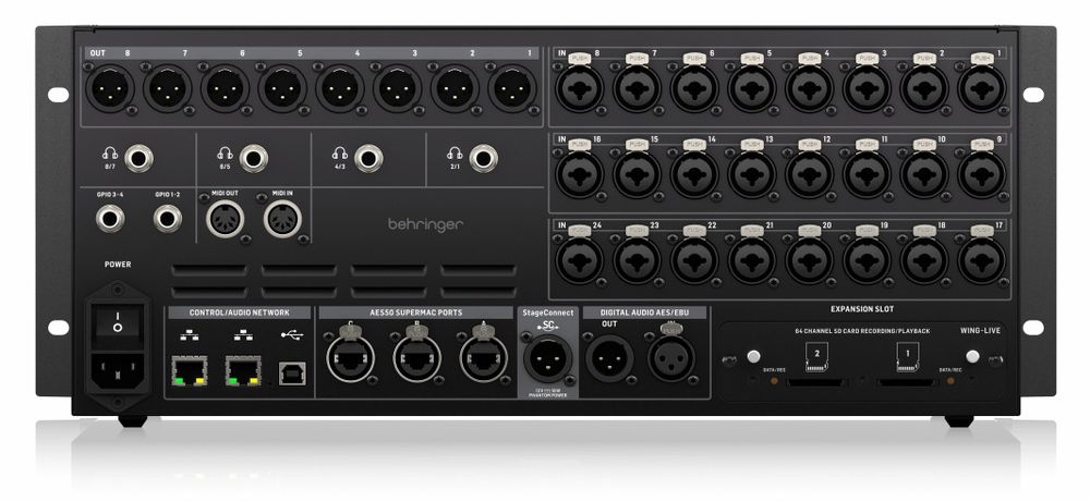 Цифровой Микшерный Пульт Behringer Wing Rack