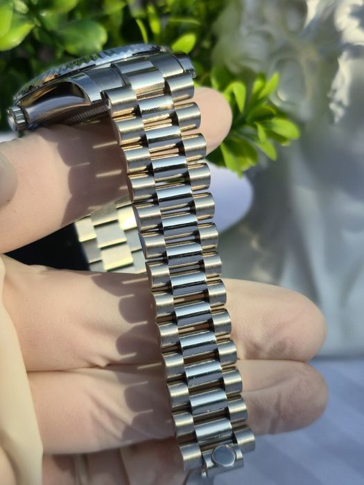 Seiko Just NH35 Automatic - Blue Dial - Safir - 40mm - President