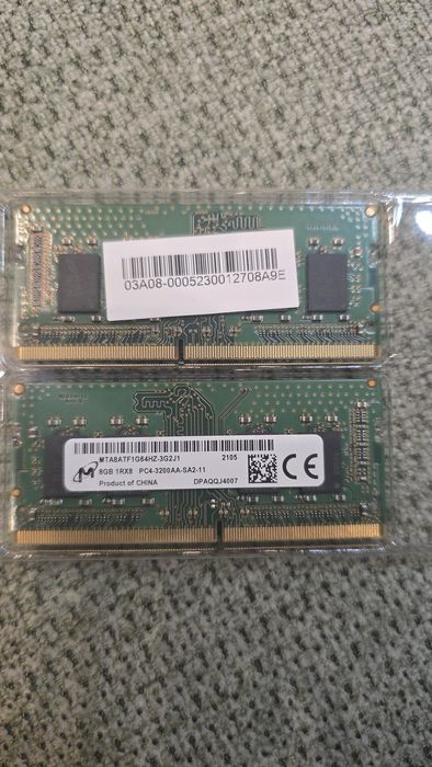 DDR 4, 2x8 GB, 3200MHz, SO-DIMM памет