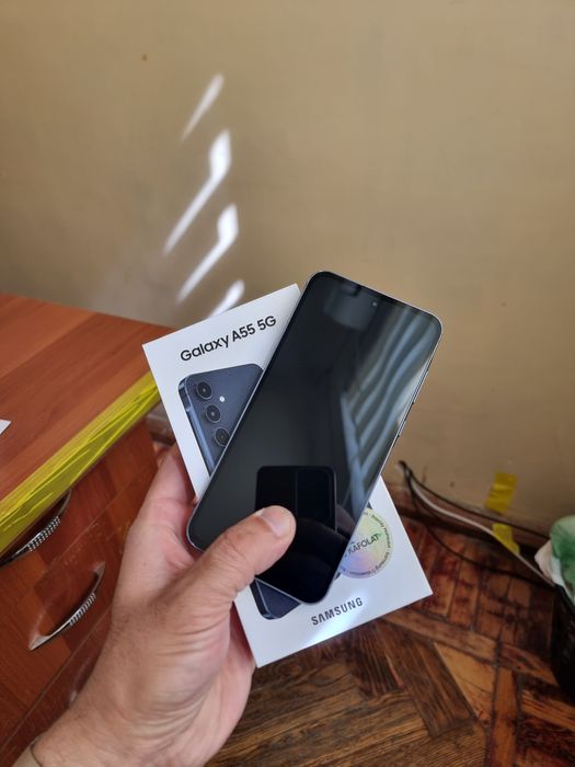 Samsung A55 5G 8/128gb(2025)iwlawi zur aybi yuq tozza telefon