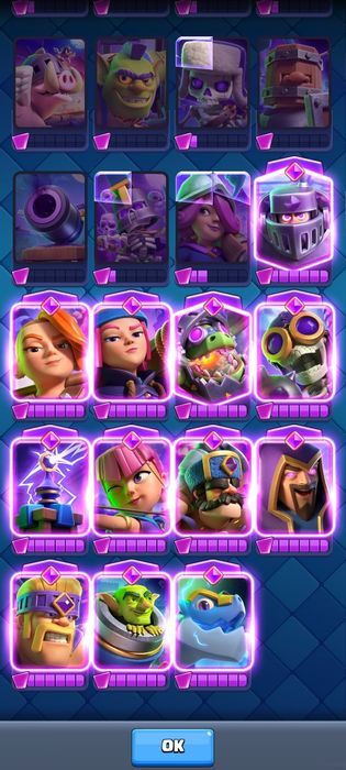 Аккаунт клеш рояль 10500+ кубков