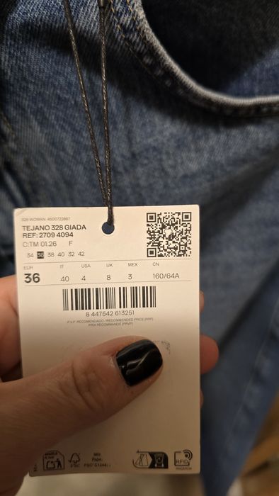 Blugi jeans mango 36 model similar Agolde