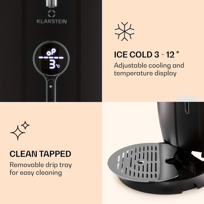 Диспенсър за бира Klarstein Passau - 6 л