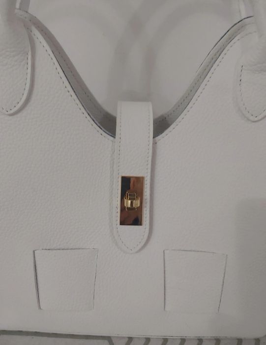 Geantă damă nouă superbă din piele naturala Made in Italy