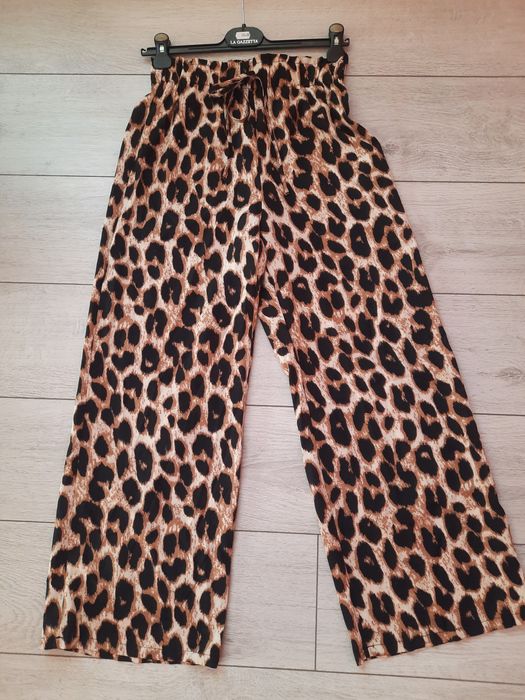 Pantaloni animal print