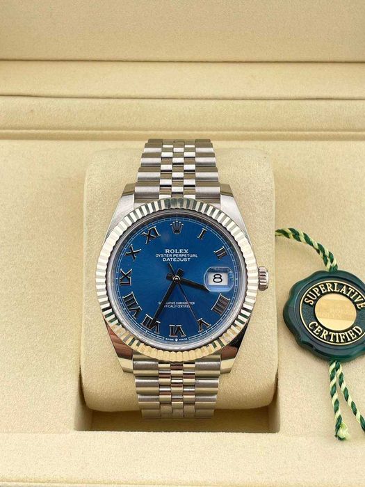 Часы Rolex Datejust Blue Dial