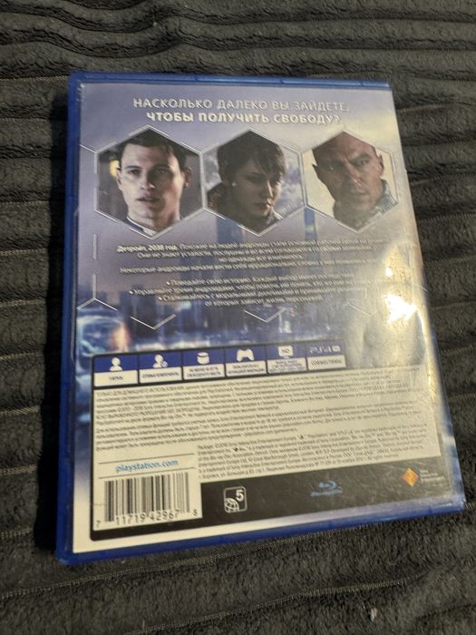 Диск Detroit на PS4