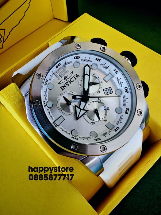 INVICTA Sea Hunter white 54 mm, Инвикта нов ръчен часовник
