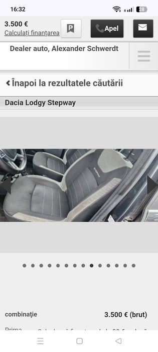 Vind Dacia lodgy