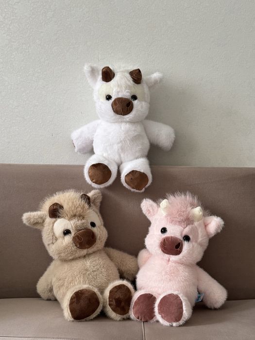 Бегущие телята, в 3цветах