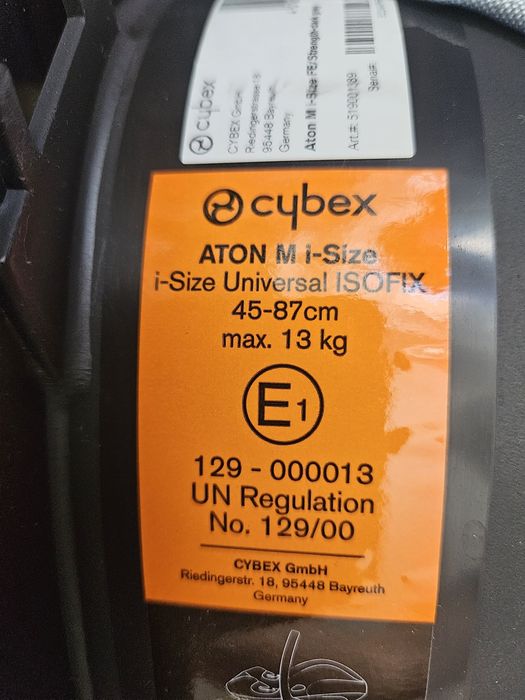Scoica auto Cybex aton m i-size