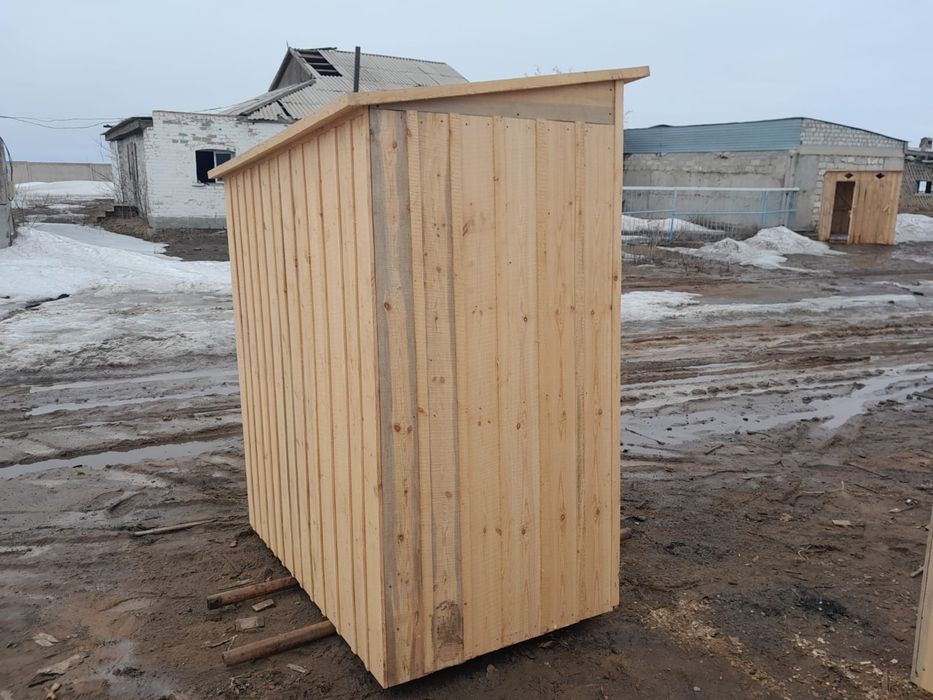 Уличный туалет двойной