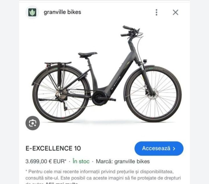Bicicleta electrica Grandville E-Excellente 10