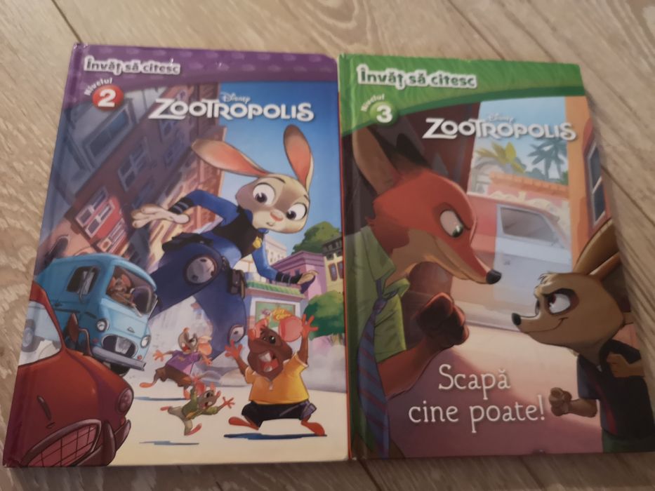 Invat sa citesc Zootropolis