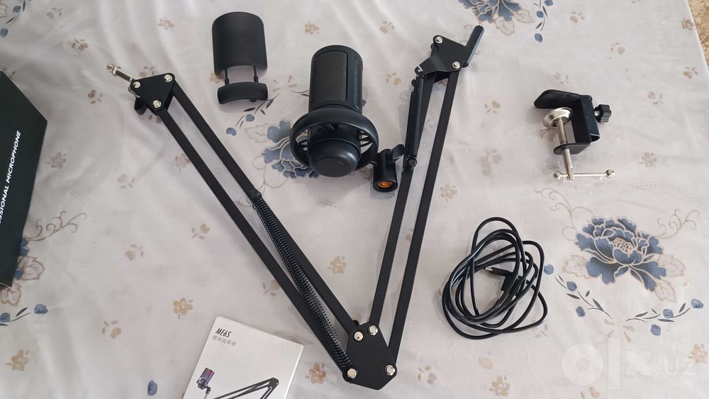 Shoshilinch! Kompyuter uchun RGB Mikrafon ikkitalik Petlichka SOVGʻA