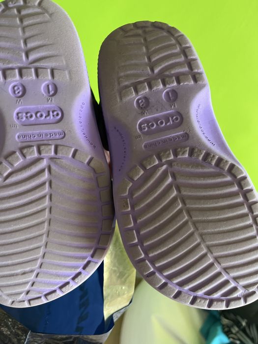 Crocs 33-34 номер лилав