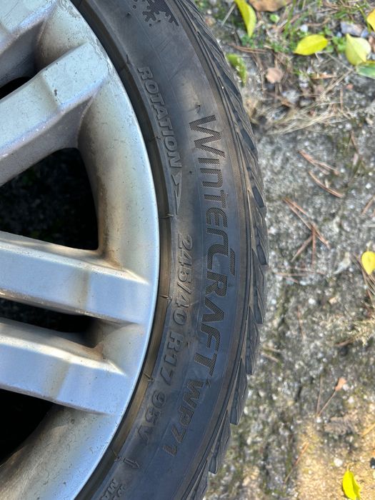 Оригинални джанти спорт пакет за Mercedes с нови зимни гуми