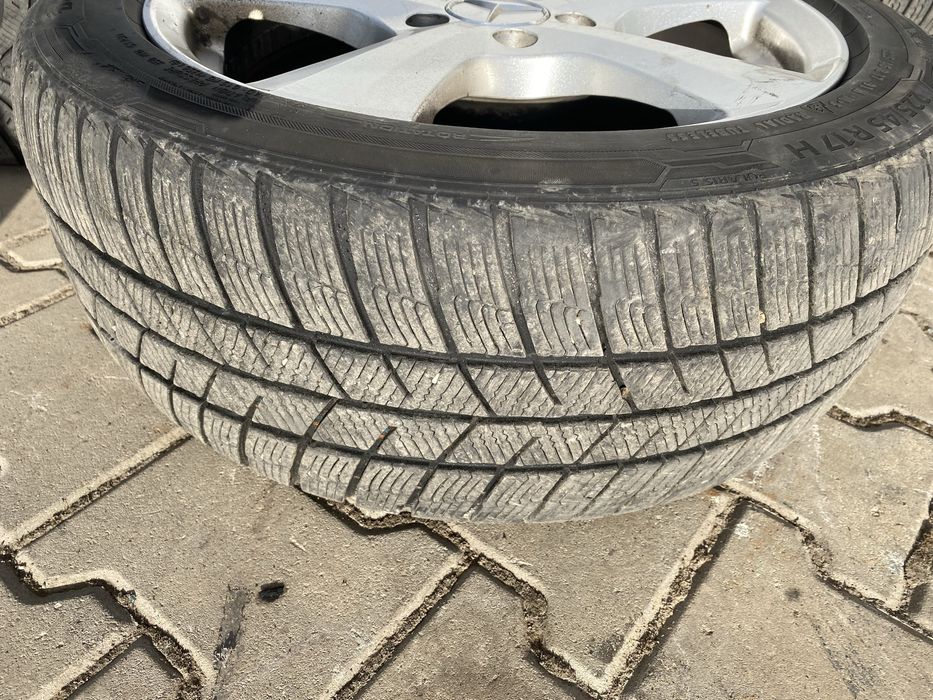 Джанти 17” Mercedes w212 /5x112/зимни гуми /