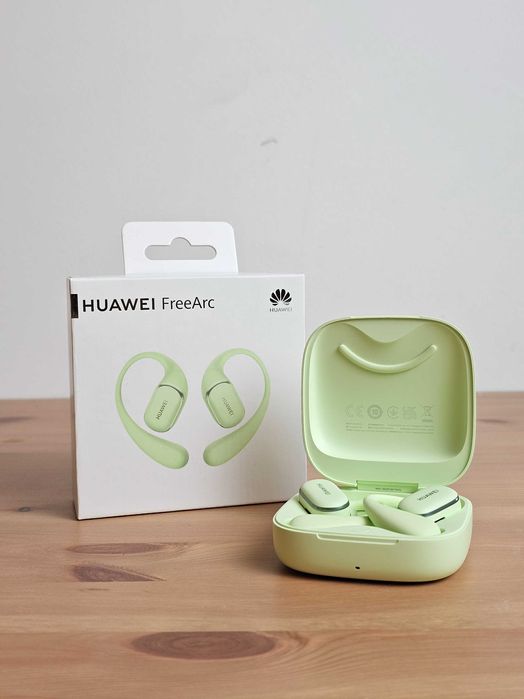 Căști Wireless Huawei FreeArc Green - Impecabile în cutie