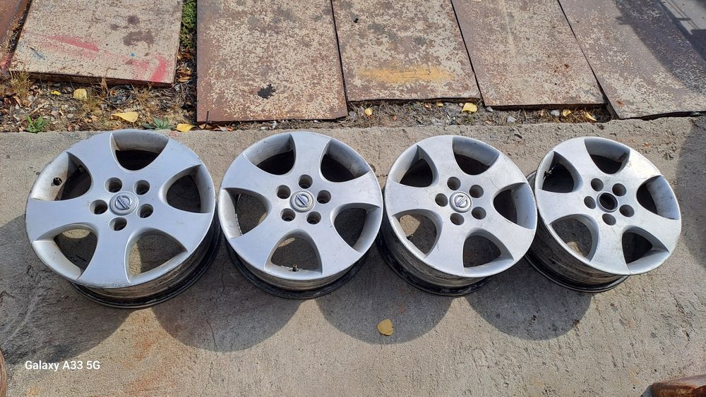 Алуминиеви джанти 16 цола 6.5Jx16 5x114.3 4 броя за NISSAN PRIMERA (P12)